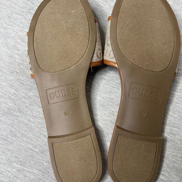 GUESS Women’s Signature Logo Slip-On Slide Sandals - Picture 7 of 11